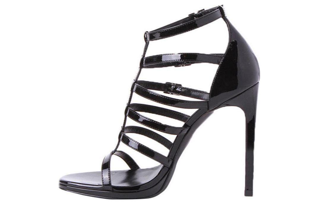SAINT LAURENT Roman Sandals Women's Black
