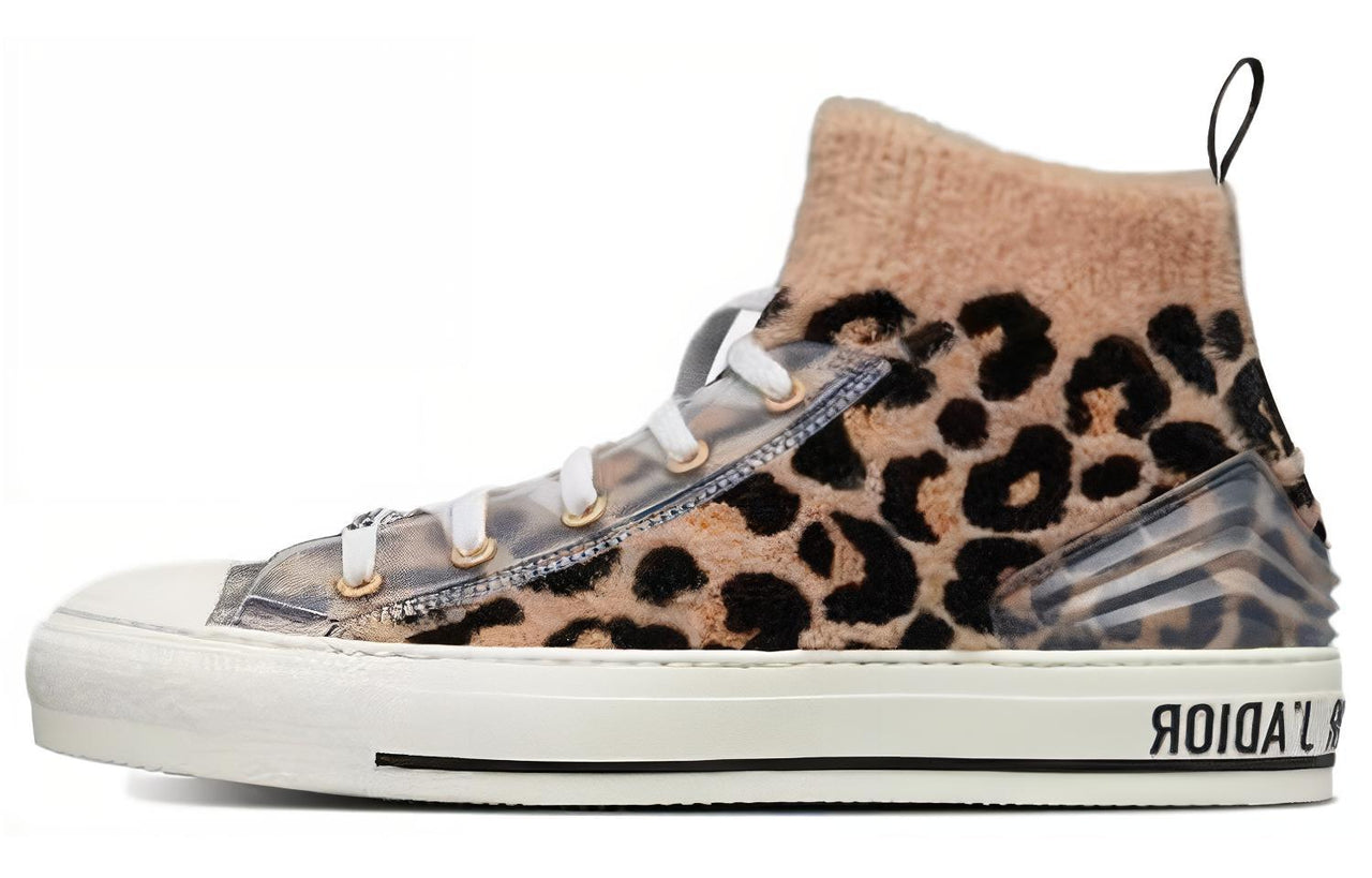 DIOR Walk'n'Dior High Top Stylish Skateboarding Shoes Women's