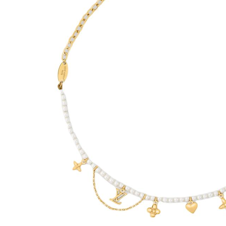 LOUIS VUITTON Blooming Pearls Necklace