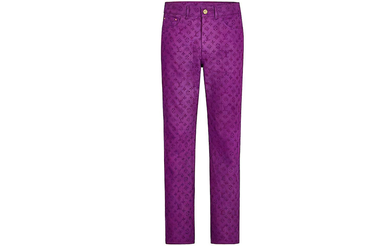 LOUIS VUITTON Jeans Men's Purple