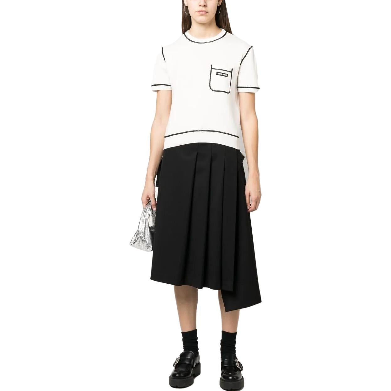 MIU MIU SS23 T-Shirt Women's White