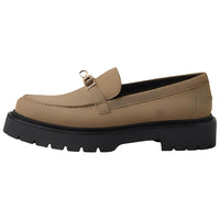 HERMES Icone Loafers Women's Light Brown