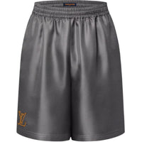 LOUIS VUITTON Printed Silk Shorts