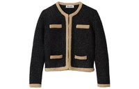 MIU MIU Long-Sleeved Crewneck Cardigan