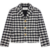 CELINE Jackets & Coats Women's Black White