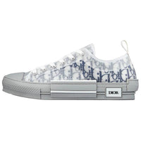DIOR B23 Low White Navy Oblique