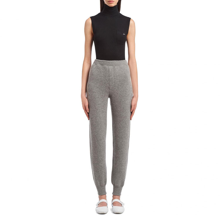 PRADA SS23 Casual Pants Women's Gray