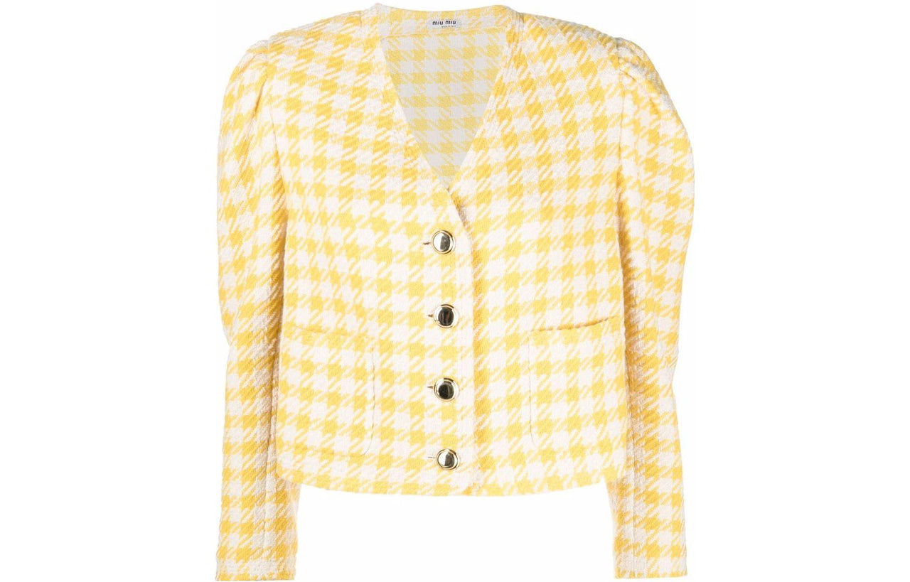 MIU MIU Jackets Women's Yellow