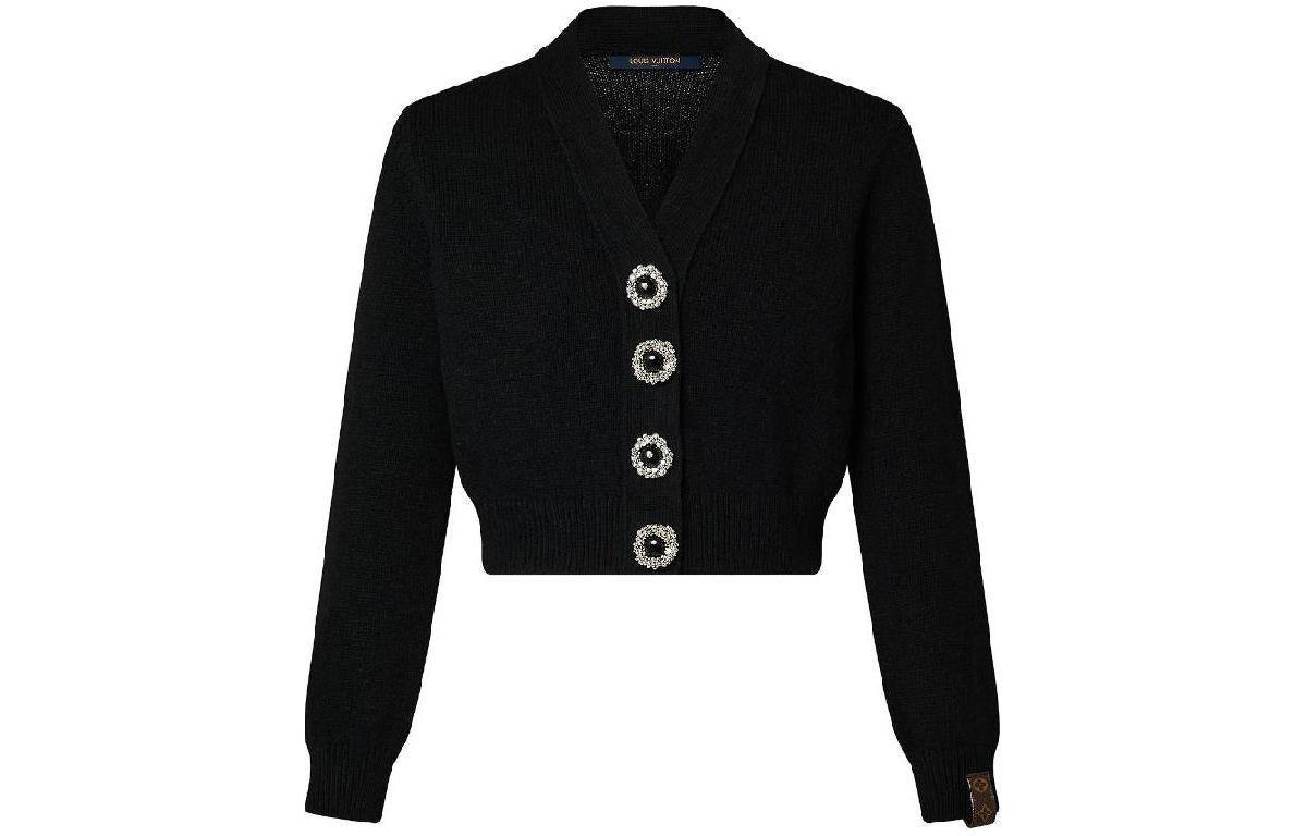 LOUIS VUITTON Jewel Button Cardigan
