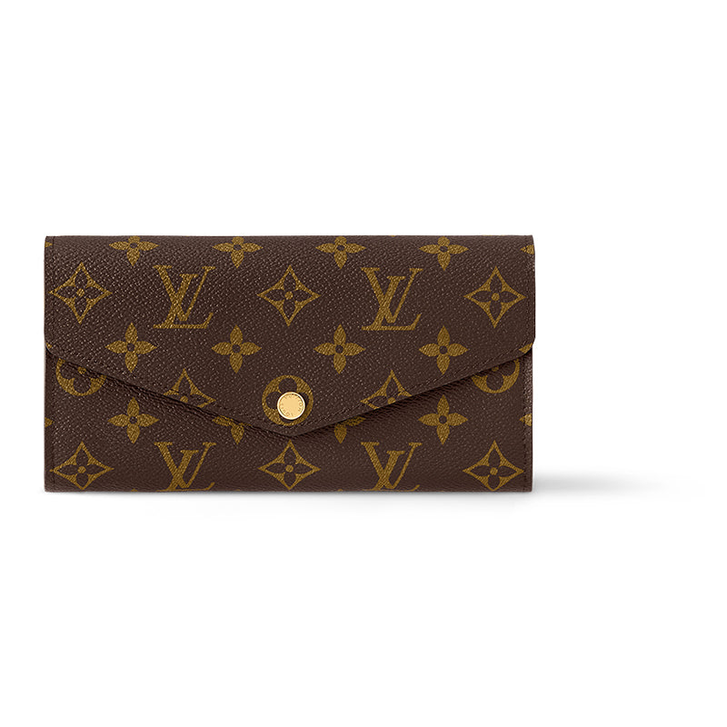 LOUIS VUITTON Sarah Wallet Monogram Rose Ballerine