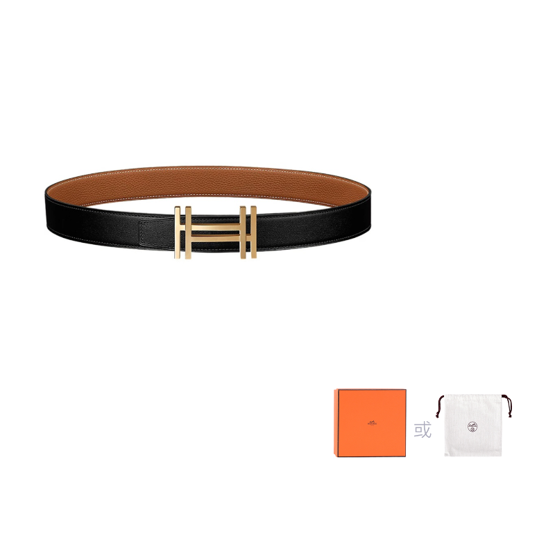 HERMES Leather Belts Men