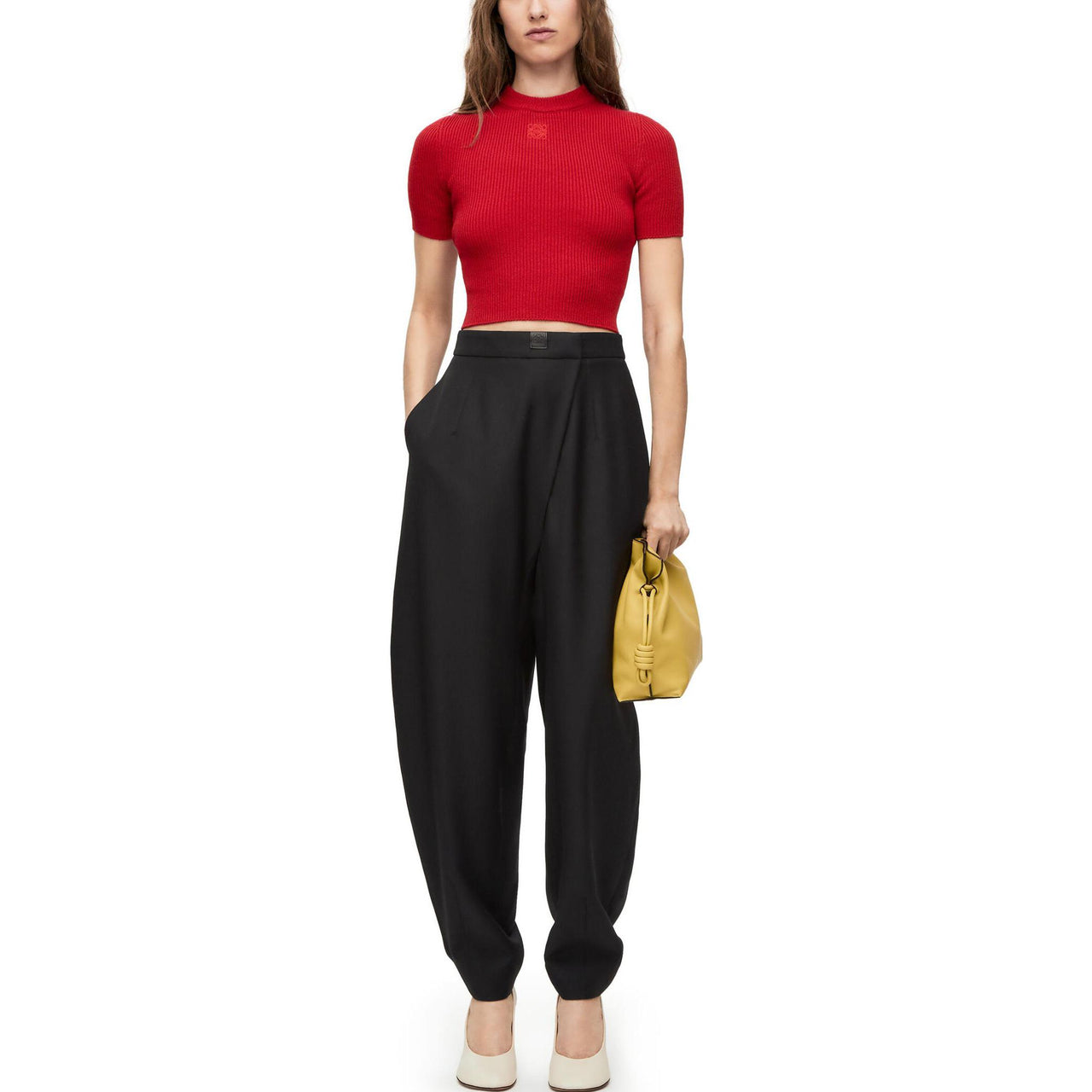 LOEWE Balloon Trousers 'Black'