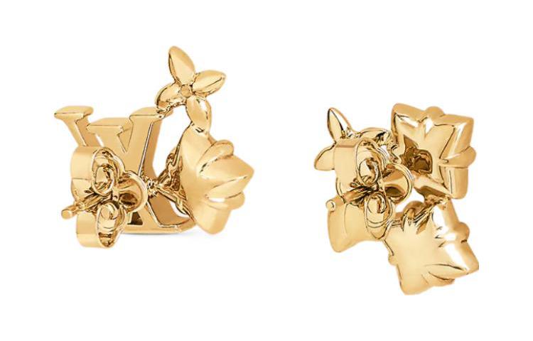 LOUIS VUITTON Loulougram Earrings
