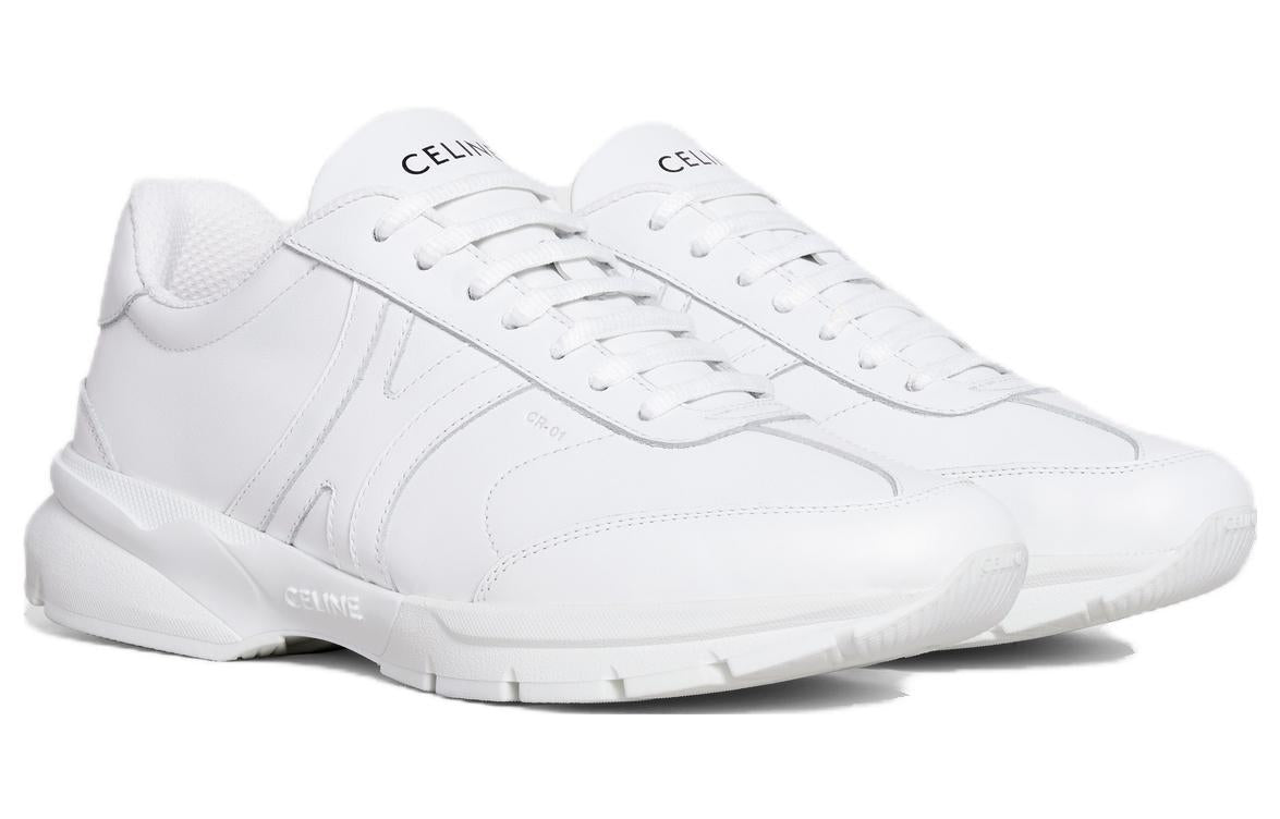 CELINE Low-Top Casual Shoes Women's White