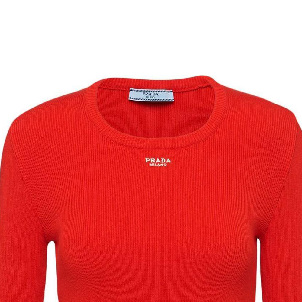 PRADA T-Shirts Women's Red