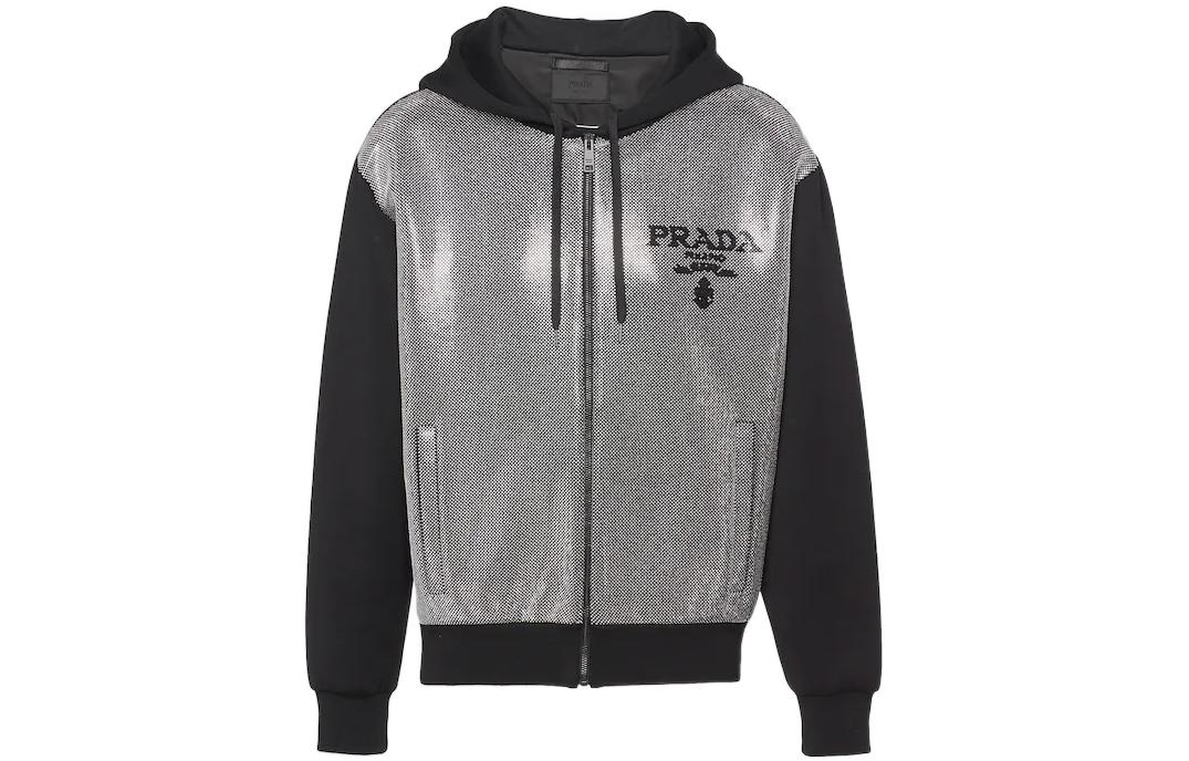 PRADA Sweatshirts Men Gray