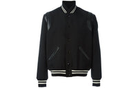 SAINT LAURENT Baseball Jacket Men's Black