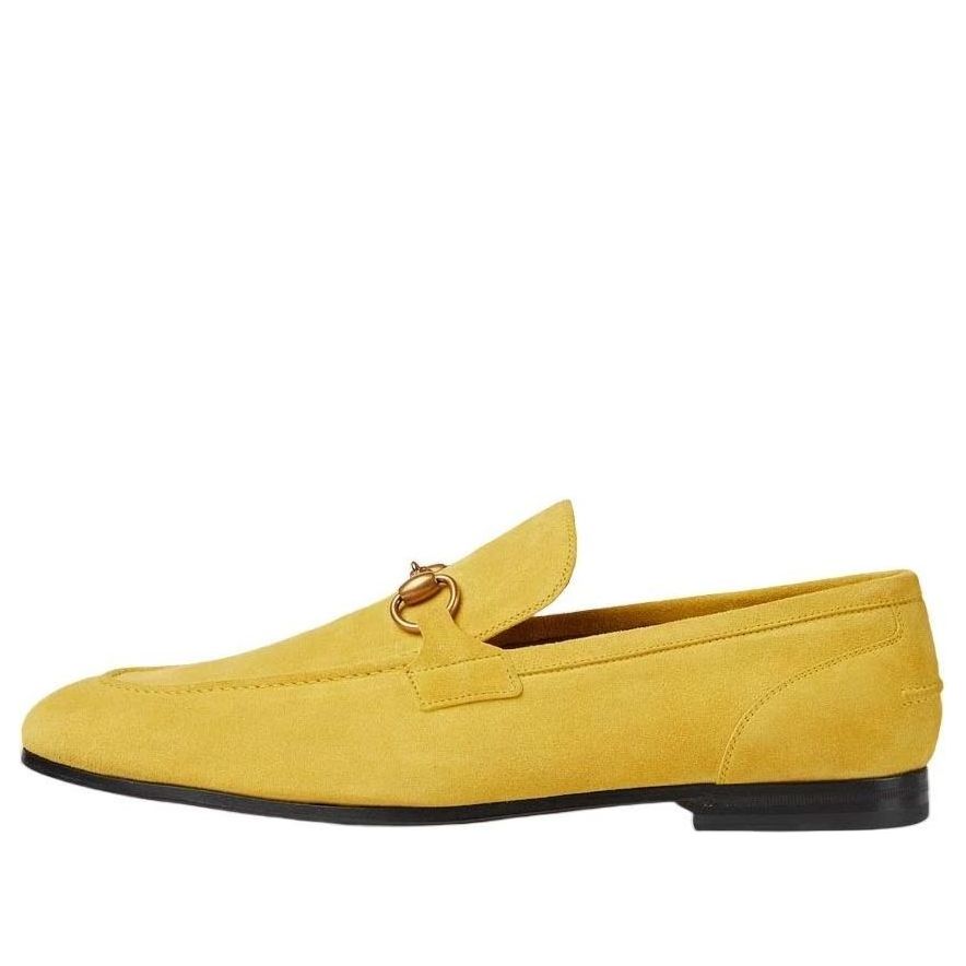 Gucci Jordaan Loafer 'Bright Yellow Suede Blake' 406994-CH000-7120