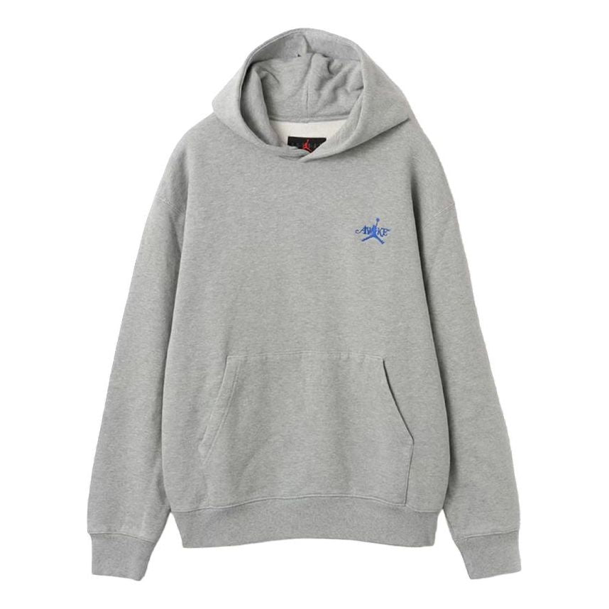 Air Jordan x Awake NY Fleece Hoodie Asia Sizing 'Dark Grey Heather Game Royal' FQ5444-091