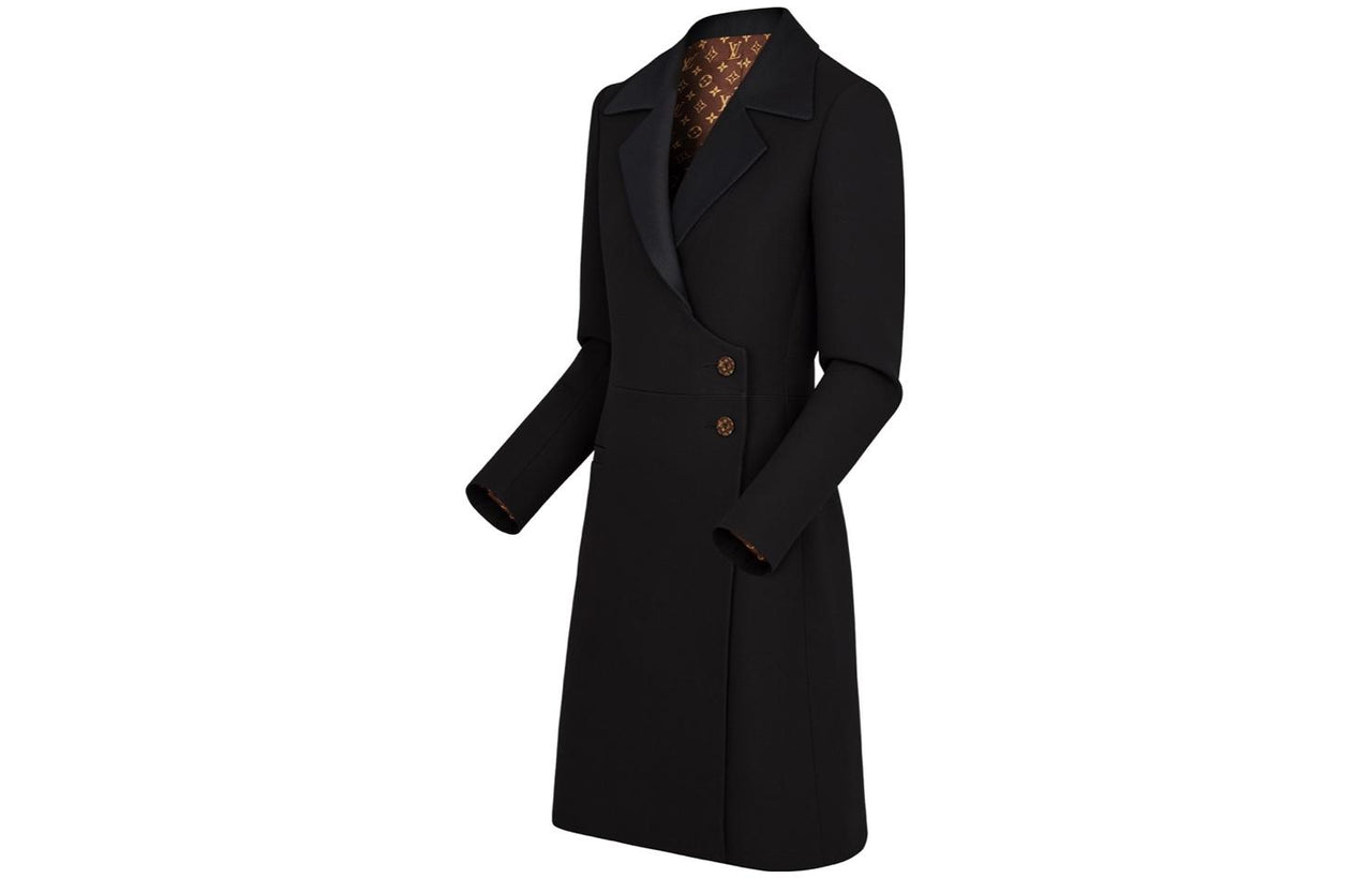 LOUIS VUITTON FW22 Coats Women's Black