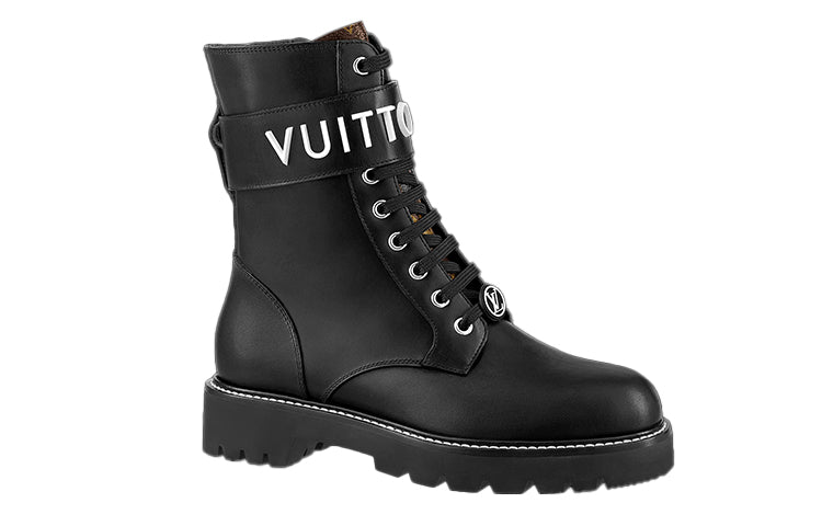 LOUIS VUITTON Territory Ankle Boots 'Black' Women's