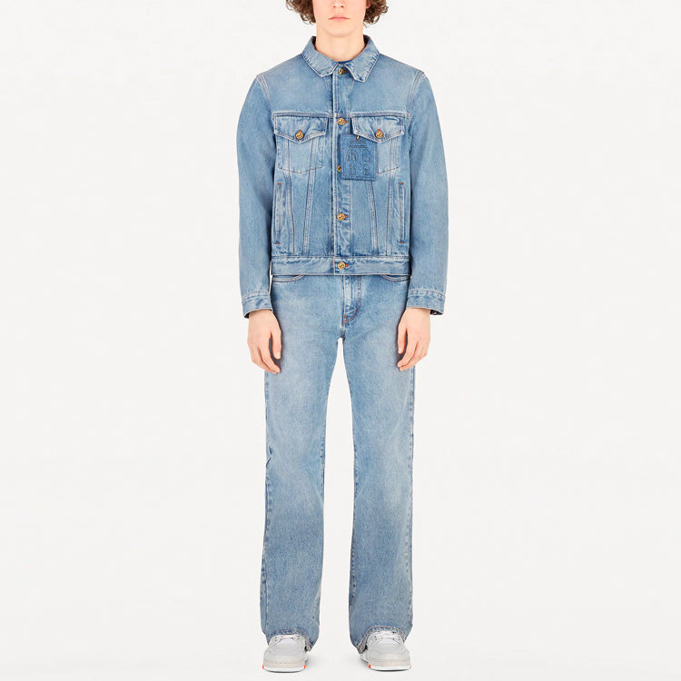 LOUIS VUITTON LOUIS VUITTON Staples Edition Dna Denim Jacket