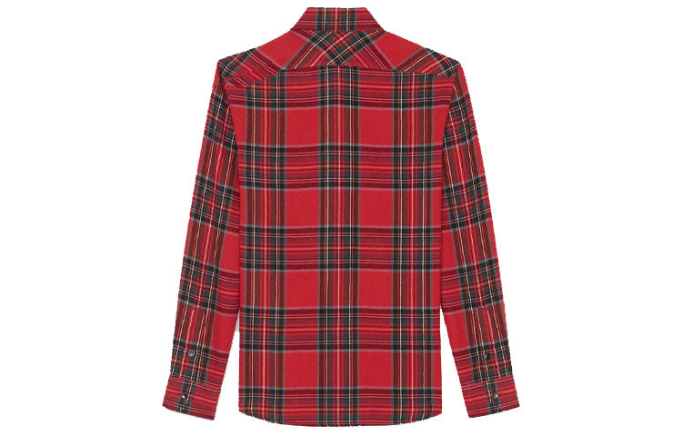 SAINT LAURENT Shirts Men Red