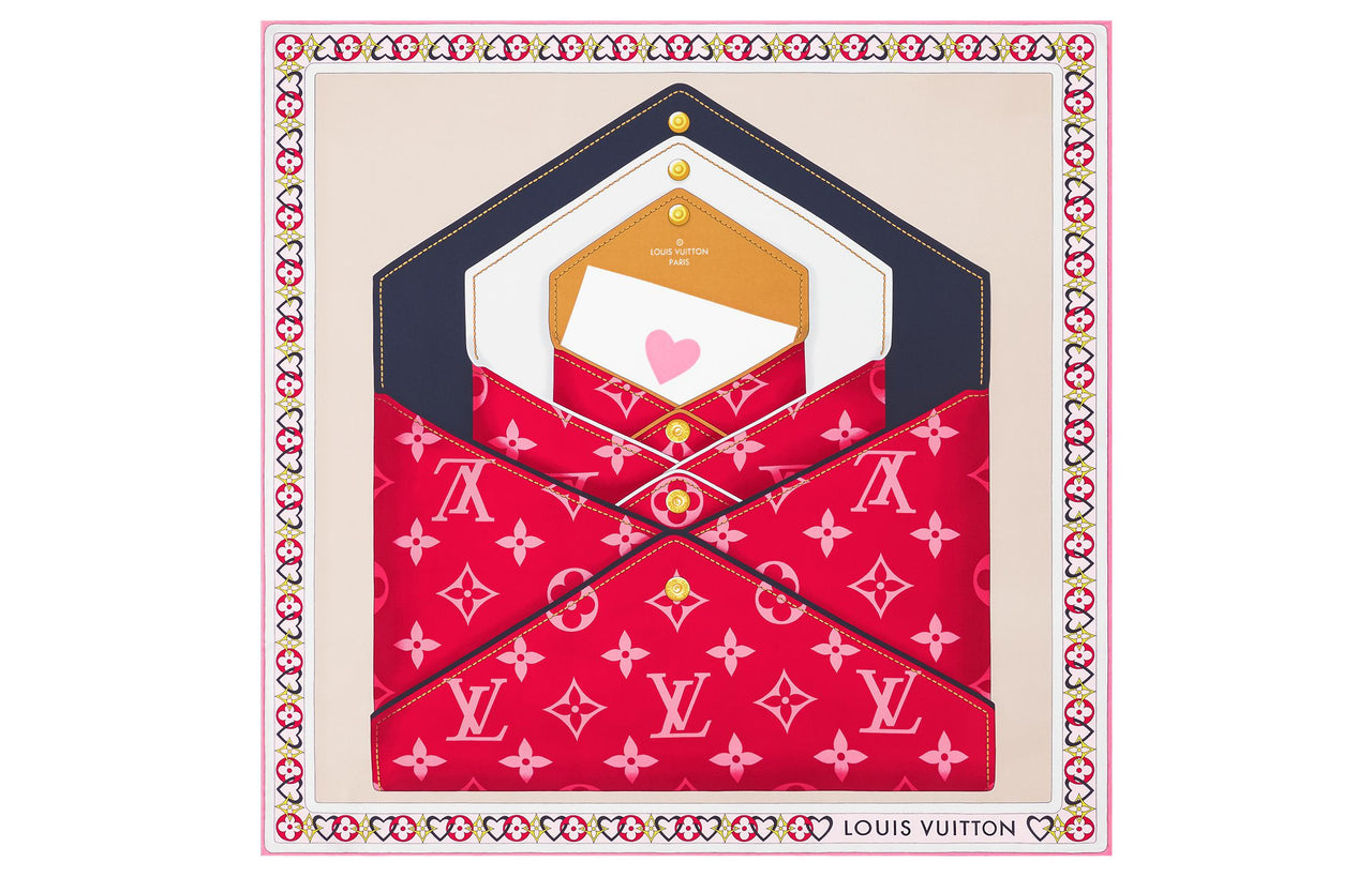 LOUIS VUITTON Silk Scarves Women's Multicolor