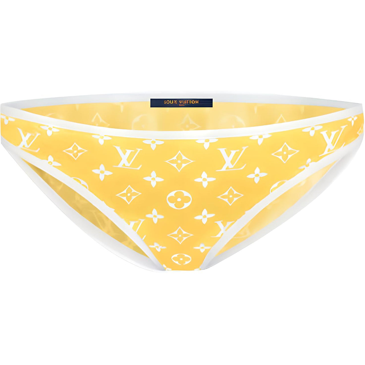 LOUIS VUITTON Swimming Shorts Women's Yellow