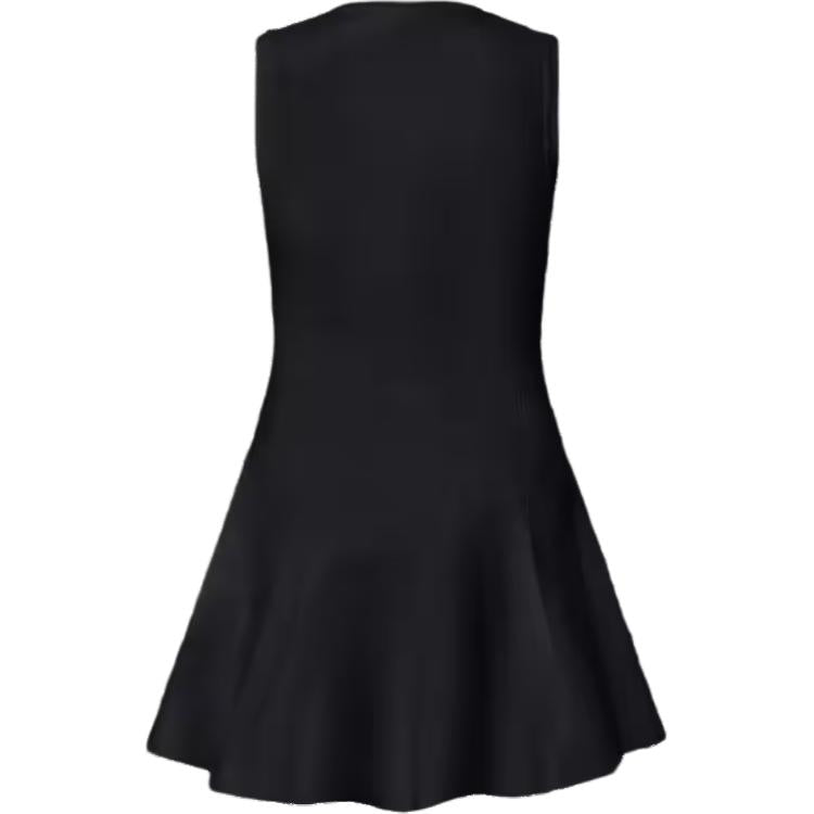 LOUIS VUITTON Floral Lace Accent Dress