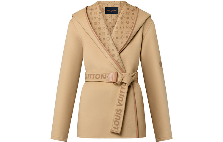 LOUIS VUITTON FW22 Coats Women's Khaki