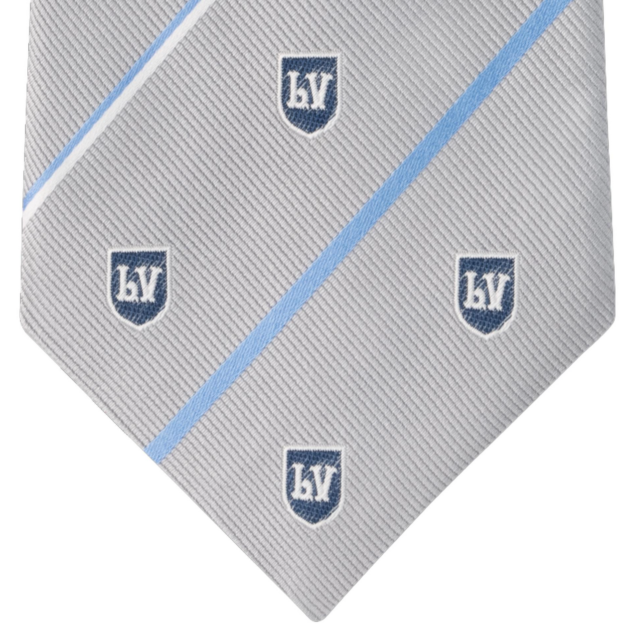 LOUIS VUITTON Silk Ties Men's Light Gray