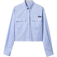 MIU MIU Shirt Women's Light Blue