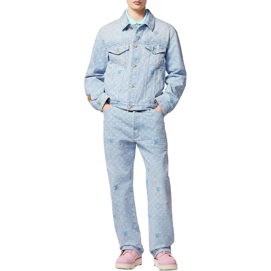 LOUIS VUITTON By Tyler The Creator Monogram Denim Jacket