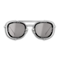 LOUIS VUITTON Titanium Aviator Sunglasses Men's Silver