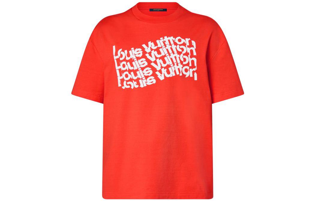 LOUIS VUITTON FW23 T Shirt Men's Orange