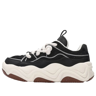 (WMNS) FILA Brook Low Shoes 'Black White' F12W341202FBG