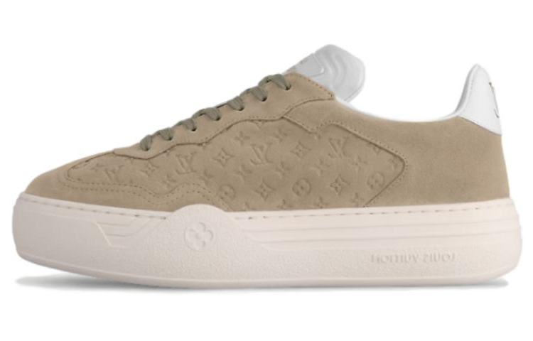 LOUIS VUITTON Groovy Low-Top Skateboard Shoes Women's Umber