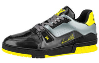 LOUIS VUITTON Trainers 'Black Yellow Silver'