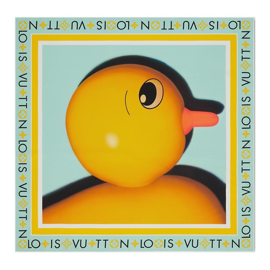 LOUIS VUITTON Animogram Duck Square 90