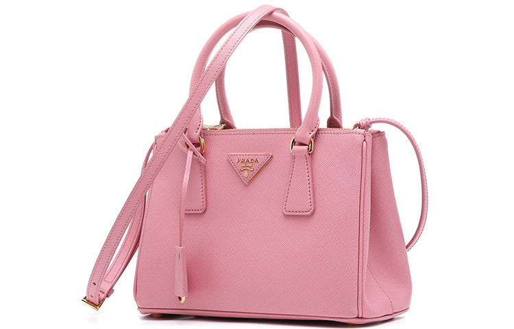 PRADA Leather Tote Bag, Shopping Bag, Shoulder Bag Regular Women's Pink