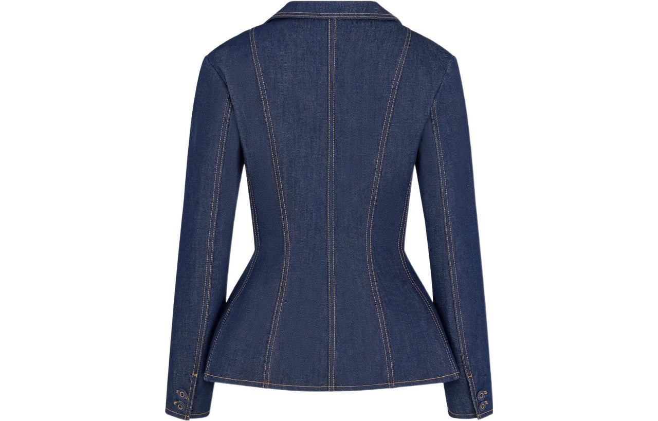 DIOR Quarterly New Products Business Suits Women's Blue