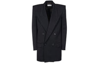 SAINT LAURENT SS23 Jackets Coats Women's Black