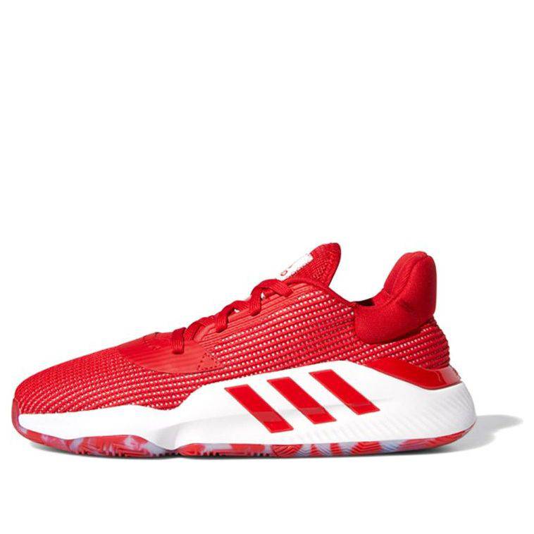 adidas Pro Bounce 2019 Low Red/White EF9841