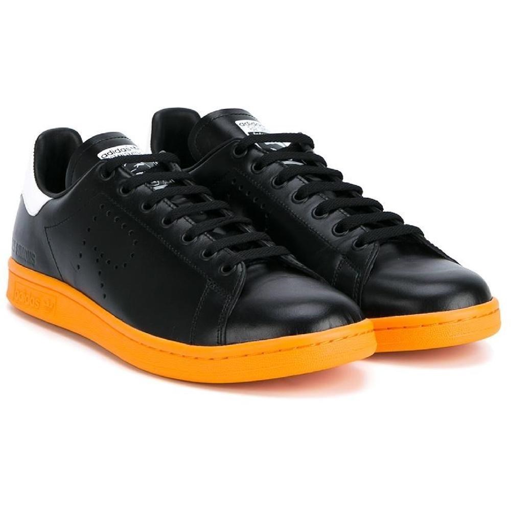 adidas Raf Simons x Stan Smith Shoes 'Black Orange' BB2647