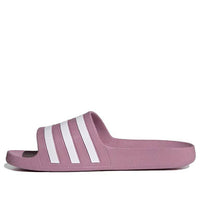 (WMNS) adidas Adilette Aqua Slide 'Cherry Metallic White' FY8107