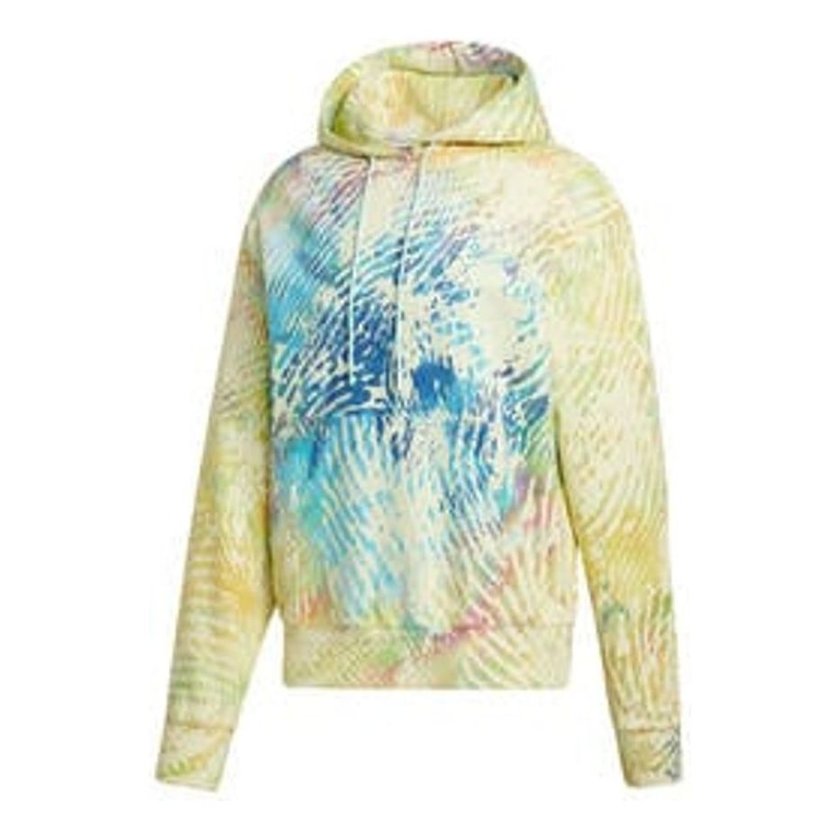 adidas x Pharrell BB Hoodie 'Yellow Blue' GD3659