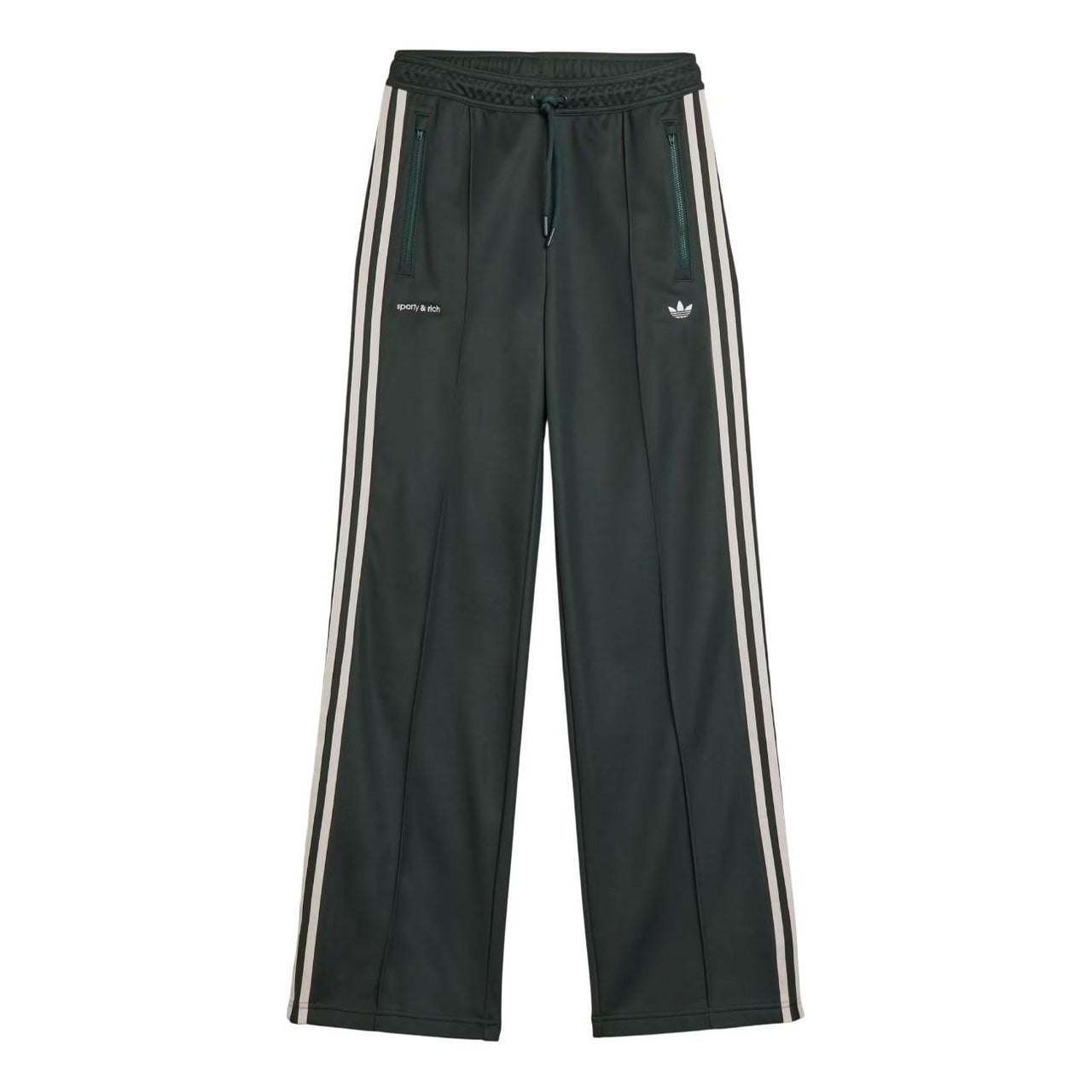 (WMNS) adidas x Sporty & Rich Trackpants 'Shadow Green' JN5323