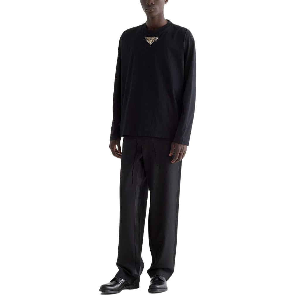 PRADA T-Shirts Men Black