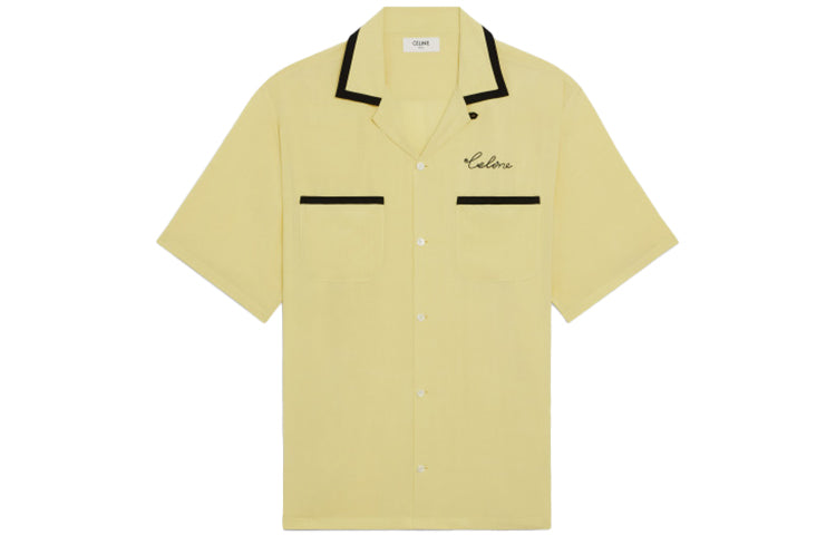 CELINE Shirts Men Yellow